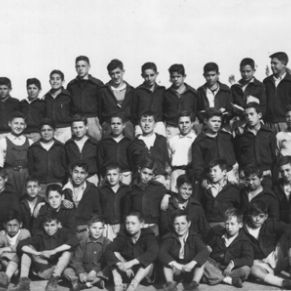 Curso_preparatorio_1956-57_sepia